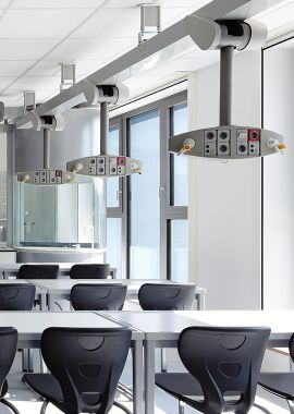 Johanneum Gymnasium Herborn elektrotechnische Planung Physikraum